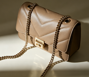Minimal Metal Chain Crossbody Bag