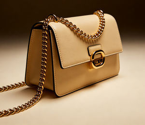 Luxury Hardware Chain Shoulder Bag