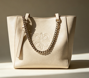 Elegant Solid Color Tote Bag